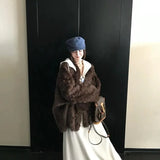 New Winter Imitation Flower Fox Stid Atmosphere To Dye Environmental Protection Fur One Thickened With Fashion