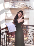 Evening Midi Maxi Dresses for Women Party Office Lady Sexy Sleeveless Strap Bodycon One Piece Dress Beach Korean