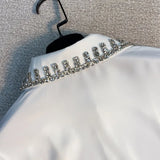 Solid Elegant Blouses For Women Lapel Collar Long Sleeve Minimalist Slim Blouse Women's Clothing Summer 2023