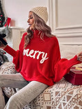 Turtleneck Women's Autumn And Winter Loose Bat Sleeves Wearing Knitted Tops