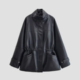 Casing Shirt 2025 Spring And Summer Collar Long-Sleeved Short Leisure Shirt