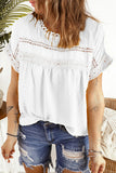 Dot Spliced Lace Decorative Button