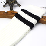 Stockings Female Thigh High Over The Knee Socks 2022 New Fashion Women'S Long Cotton Stockings For Girls Ladies