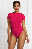 Sleeve Bodysuit Women 2021 Spring New Outfits Streetwear Plus Size Oversize Spring Women's Body Solid Color Female