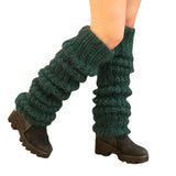 Women Lolita Knitted Socks Fall Winter Leg Warmers Kawaii Harajuku Thermal Stockings Thigh High Socks Woman Female Lingerie-Outfit