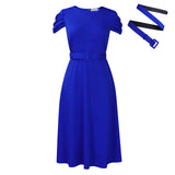 Women's 2025 Summer New Fashion Elegance Elegant Short Sleeve Irregular African