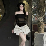 2025 Fashion Trend Women's New Square Neck Short Sleeves Empathize With A Sling
