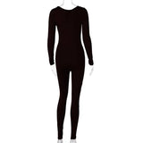 Sisterlinda Sleeveless Skinny Summer Rompers Womens Jumpsuit O-Neck Invisible Zipper Sexy Playsuits Ladies Sport Casual