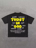 Street Printed Large T-Shirt Gothic 2024 Graphics T-Shirt Y2k Blouse Armed Gothic Men's Short Sleeves-Outfit