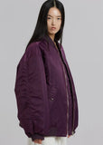 Autumn / Winter 2023 With Loose Zip Padded Jacket Female Ins Small Sweet Wind Baseball Jacket-Outfit