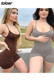 Summer Sexy Skinny Gray Bodycon Jumpsuits For Women 2023 Pink Playsuits Solid Backless Night Club Outfits