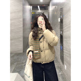 Collar Cotton Coat Women's Autumn And Winter 2025 New High-End Feel Super-Good-Looking Cotton