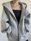 Color Hip Hop Oversized Zipper