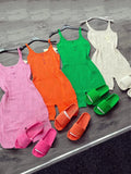 Summer Sexy Bodycon Rompers Women Jumpsuit 2022 Black Rompers Playsuits Female Pink Sleeveless One Pieces Outfits
