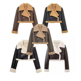 And Winter New Double-Sided Short Jacket Jacket 4341806-Outfit