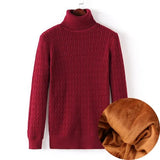 Women Thick Sweater Pullover Knit Sweaters Women Winter 2021 Turtleneck Velvet Sweater Pull Femme Sweaters