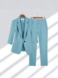 New Professional Casual Nine-Sleeve Suit Suit Women's