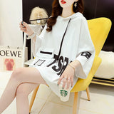 Price 6535 Cotton Official Picture Summer 2024 Tide Brand Loose Hooded Design A Minority Half-Sleeved T-Shirt Woman-Outfit