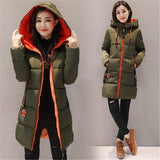 Women 2020 Winter Jacket Women Coat Hooded Outwear Female Parka Thick Cotton Padded Lining Winter Female Basic Coats