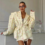 Explosion Women's Waistband Bandwidth Shoulder-To-Shoulder Suit