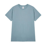 2021 Summer Brand Short Sleeve T Shirt Men 100% Cotton O-Neck Tee Tops High Quality Fashion Solid Color T-Shirt