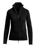 Turtleneck Sweater Women Autumn Winter Warm Jumper Long Sleeve Top Knitted Cardigan Vintage Korean Fashion Solid Zip Up