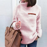 Sweater In Autumn 2025 Women's Fashion Zipper High-Neck Bottom