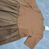 Spring Casual Round-Neck Short-Sleeved Dress 1225255004-Outfit