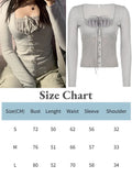 2022 Y2K Clothes Knitted Lace T Shirts Kawaii Square Neck Crop Top Bow Cute Retro Pullovers Harajuku Korean Tee
