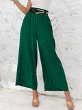 Linen Pants Women Summer 2022 High Waisted Cotton Office Woman Loose Trousers Elastic Waist Casual Summer Pants For