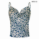 Strap Top Women Halter V Neck Basic White Cami Sleeveless Tank Tops Women'S Summer Camisole Plus