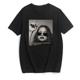 shirt Kawaii Tshirt Harajuku Punk Casual clothing Graphic shirts Tees vintage vegan jersey Sleeve T-shirt Tops cool