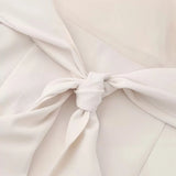 New Translucent V-Collar Dress 7969027-Outfit