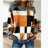 New Autumn Casual Button Collar Loose Straight Knitted Long Sweater