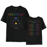 New Coldplay Concert Around The Same Short-Sleeved T-Shirt Cool Play Band Concert