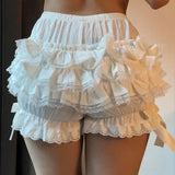 Culottes Bowknot Thin Summer Cake Lace