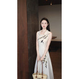 Collar Dress Women's Summer French Light Luxury High-Level Gentle And Generous New Chinese Style