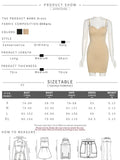 Sisterlinda Spring Party Vacation Birthday Trend Y2K Dress Women Sleeveless Backless Skinny Sexy Nightclub Clubwear Lady