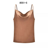 Strap Top Women Halter V Neck Basic White Cami Sleeveless Tank Tops Women'S Summer Camisole Plus