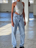 Sexy Slim Silver Crop Top Women Bodycon Sleeveless Backless Lace-Up Tank Top Lady Elegant Party Tops Female Clothes