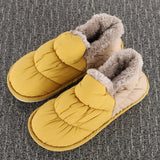 Slippers Shoes Home Winter Ladies Casual Shoes Autumn Fur Plush Slipper Female Comfort Fluffy Indoor Boot Couple