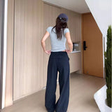 Quick-Drying Spant Sweatpants Women's Thin 2025 New Summer Small Straight-Legged