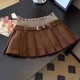 100-Fold Skirt Women's New Dress With White Half-Dress Korean Version Of The College Style Skirt A