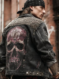 Trend 3D Digital Pattern Printing Fashion High Street Denim Jacket Men And