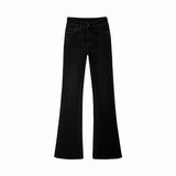 Pendant Horn Pants 2025 New Spring And Autumn High-End Blue High-Waisted Micro-Horn Jeans