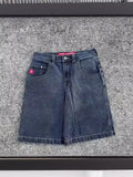 Baggy Denim Shorts Harajuku Y2K Jeans Hip-Hop Vintage Summer Brother-Outfit