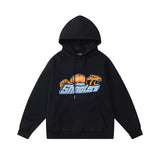 Chao Brand Trapstar Sweater Men's Couple Ins Street Loose Hoodie Men In Autumn And Winter-Outfit