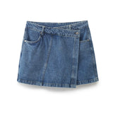 Denim Shirt 6164070 Double Cardigan Skirt 6164068 Suit-Outfit