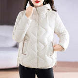 Winter Wear Korean Version Of Short Down Cotton Clothes Thick Women's Padded Clothes Loose Warm Fashion Hot Style Cotton-Padded Jacket Girls Coat-Outfit