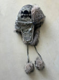Winter Warm New Clothing Skeleton Print Men And Women Personality Trend Lei Feng Hat